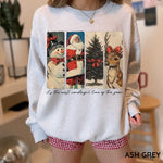 Vintage Santa Christmas Sweatshirt