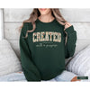Floral Christian Faith Crewneck Sweatshirt