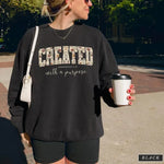 Floral Christian Faith Crewneck Sweatshirt