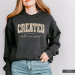 Floral Christian Faith Crewneck Sweatshirt