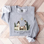 Nativity Scene Faith Sweatshirt