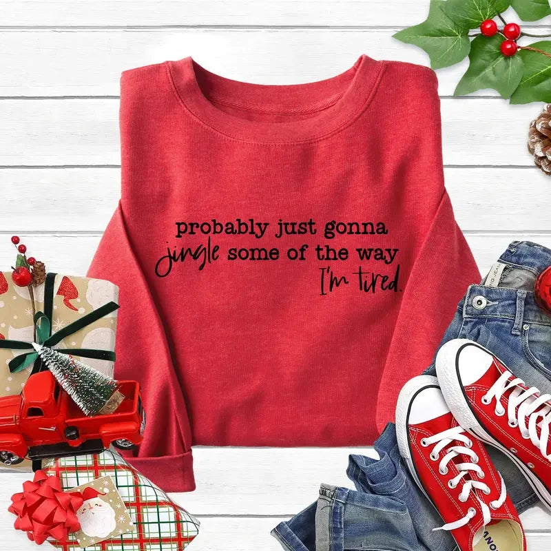 Festive Christmas Cotton Sweatshirt
