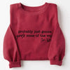 Festive Christmas Cotton Sweatshirt