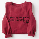 Festive Christmas Cotton Sweatshirt
