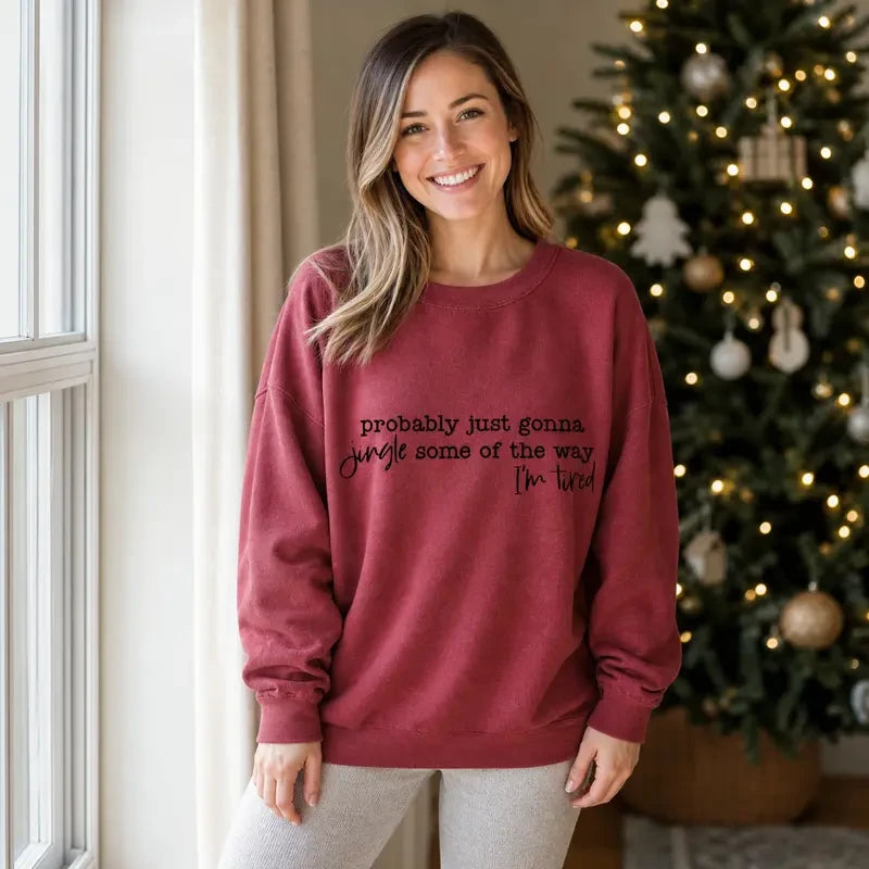 Festive Christmas Cotton Sweatshirt