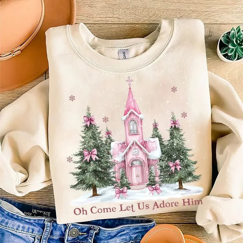 Christian Christmas Graphic Sweatshirt