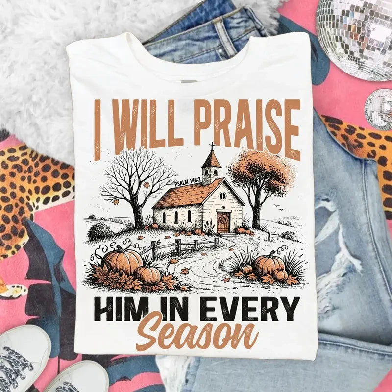 Comfort Colors Christian Fall Graphic T-Shirt