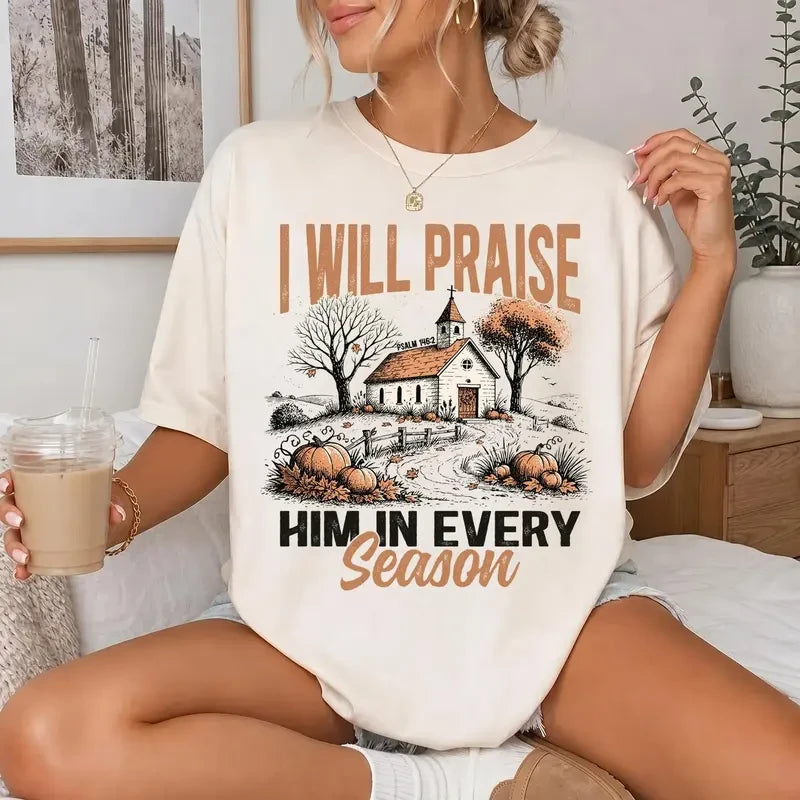 Comfort Colors Christian Fall Graphic T-Shirt