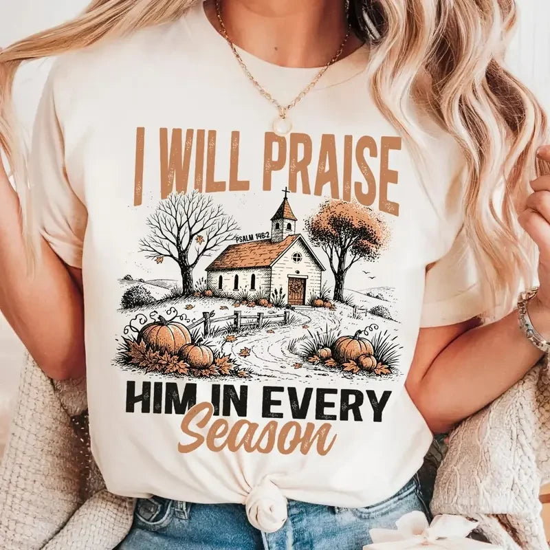 Comfort Colors Christian Fall Graphic T-Shirt