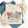 Coquette Christian Christmas Sweatshirt