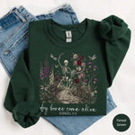 Christian Halloween Skeleton Sweatshirt
