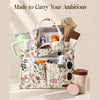 Structured Corduroy Tote Bag