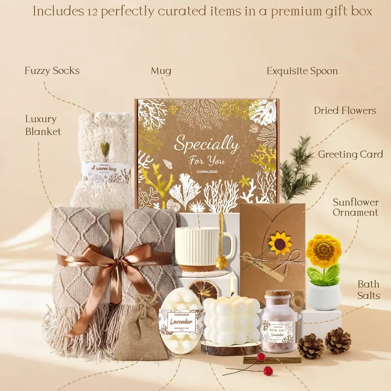 Floral Scented Aroma Spa Set