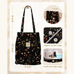 Artsy Corduroy Tote Bag