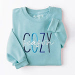 Festive Embroidered Christmas Fleece Sweatshirt