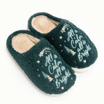 Christian Faith Quote Indoor Slippers