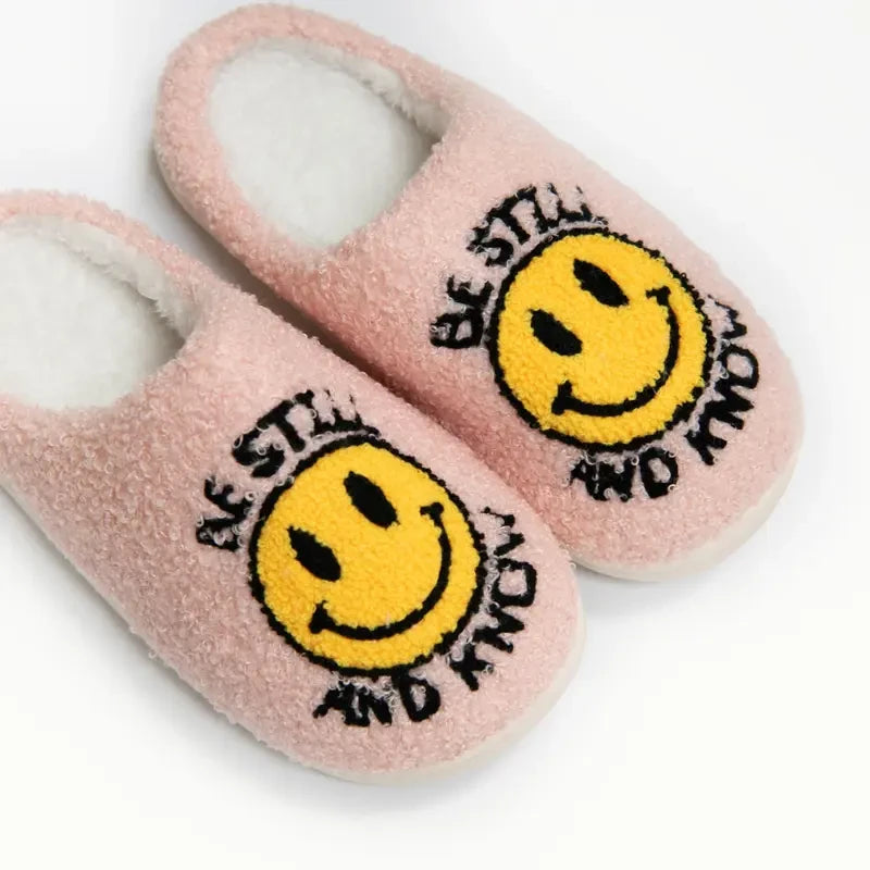 Christian Faith Quote Indoor Slippers