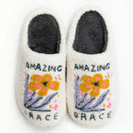 Christian Faith Quote Indoor Slippers