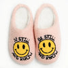 Christian Faith Quote Indoor Slippers
