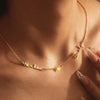 Personalized Couple Names Heart Necklace