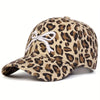 Leopard Bow Baseball Cap