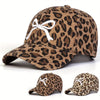 Leopard Bow Baseball Cap