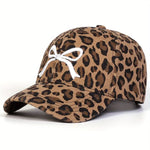 Leopard Bow Baseball Cap