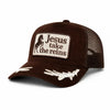 Brown Corduroy Trucker Hat