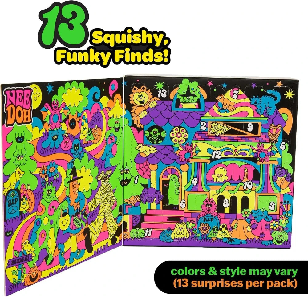 Halloween Advent Calendar Squishy Fidget Toys