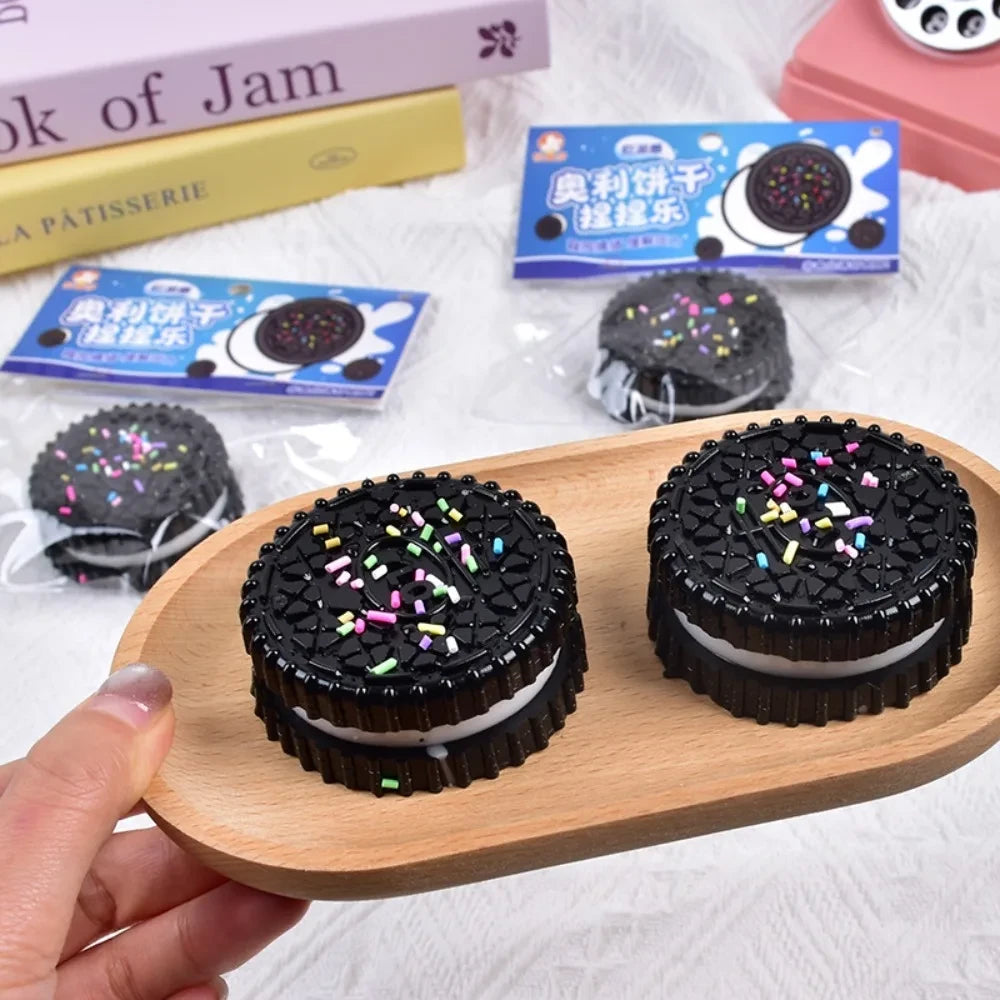 Simulation Oreo Stress Relief Squishy Toy