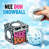 NeeDoh Snow Ball Crunch Squishy Fidget