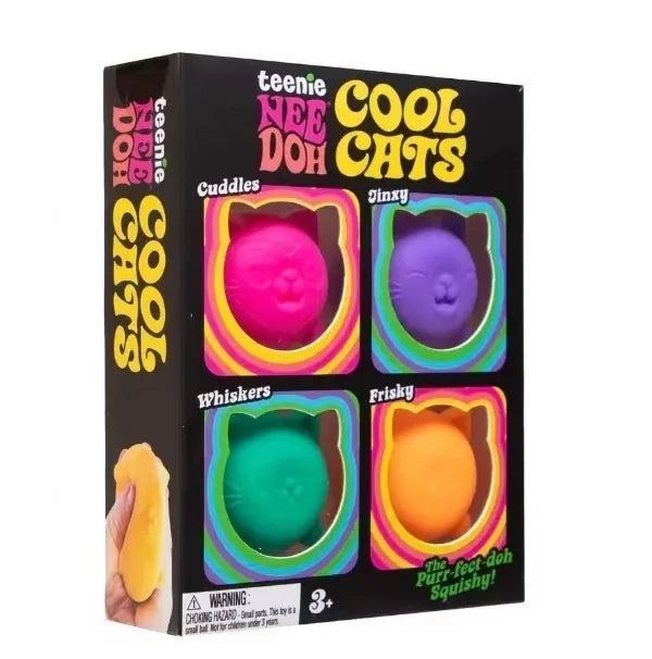 Rainbow Teenie Nee Doh Stress Ball Set