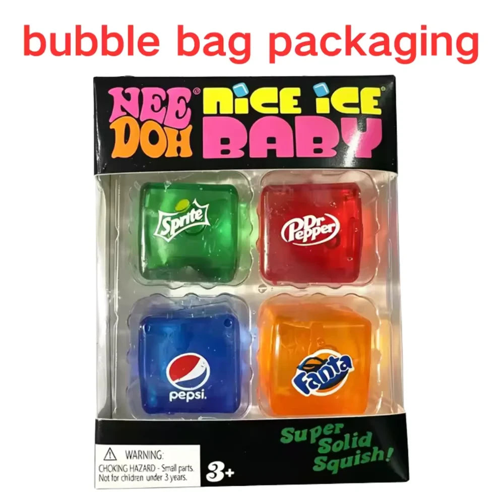 Rainbow Teenie Nee Doh Stress Ball Set