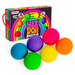 Rainbow Teenie Nee Doh Stress Ball Set