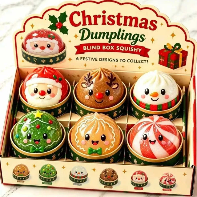 Christmas Dumpling Squeeze Toy