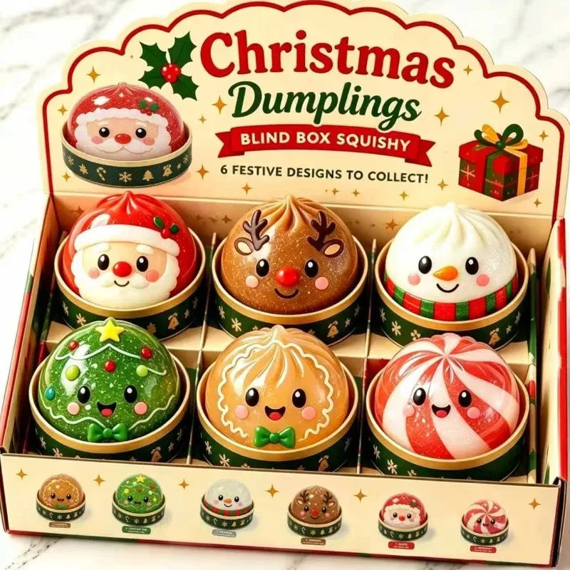 Christmas Dumpling Squeeze Toy