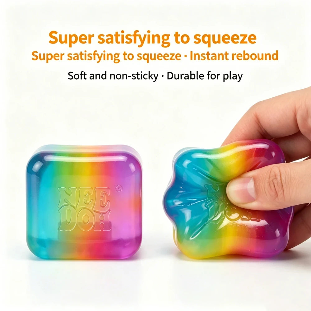 Rainbow Cube Sensory Toy