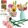 Christmas Flower Bouquet Building Blocks Advent Calendar