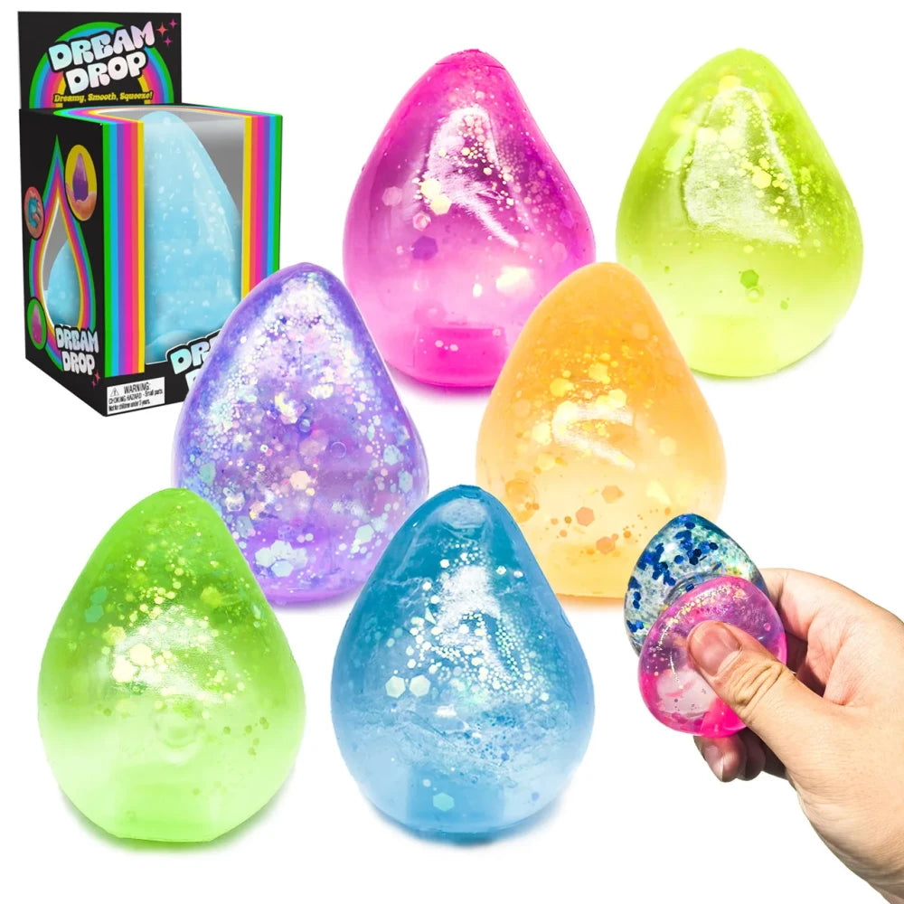 Silicone Water Drop Stress Ball