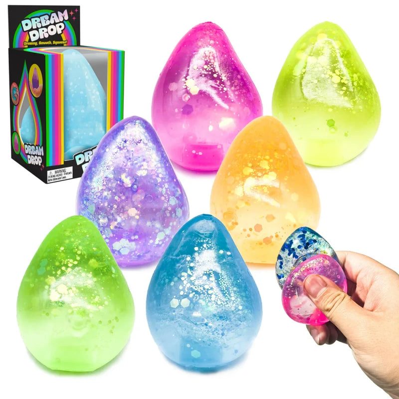 Silicone Water Drop Stress Ball