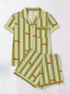 Sausage Dog Print Pajama Set