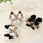 Plush Cow Indoor Slippers